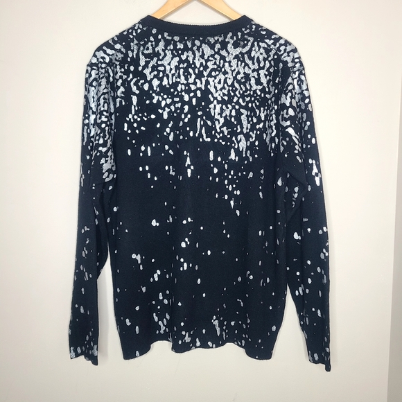 Scott & Scott London Mens Foil Cashmere Crewneck Sweater Size XL - Picture 5 of 7